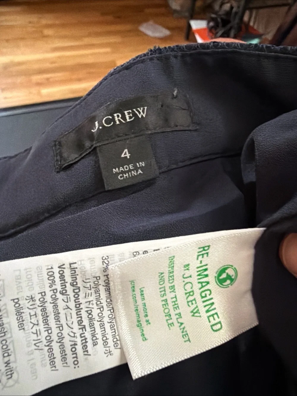 J. Crew elegant navy